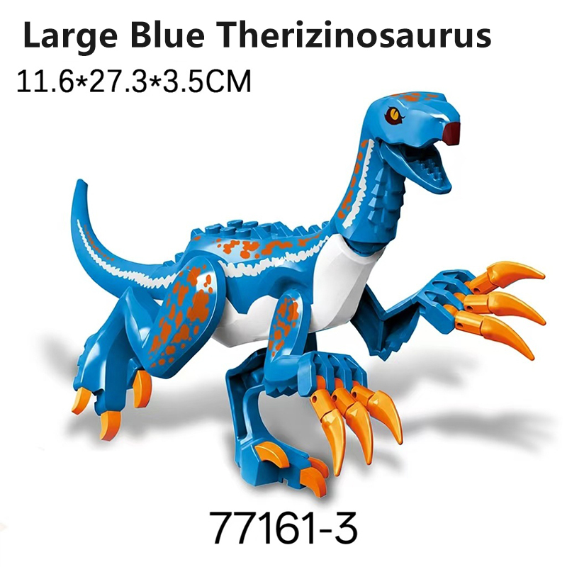 Jurassic World Large Tyrannosaurus Rex Dinosaur Building Blocks T Rex Assembly  Educational STEM Children Gifts Toys 77110-7 77161