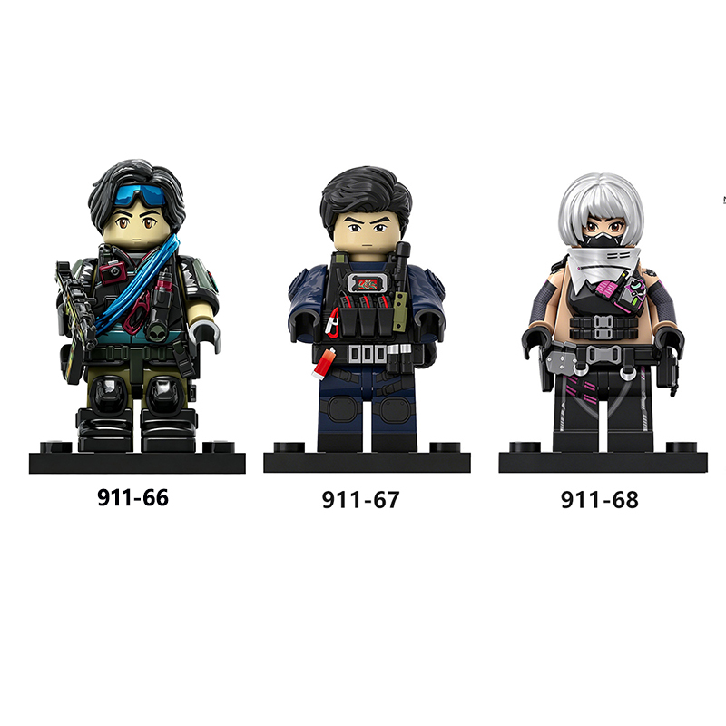 Delta Force Operations Traveler Military Dog Mai Xiaowen Minifigs Building Blocks Military Tactical K9 Soldier Children Toy Compatible Bricks 911-66
