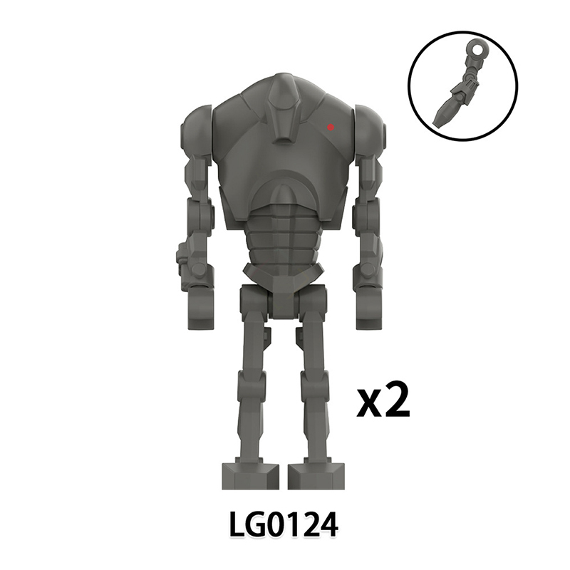 Star Wars Galaxy Battle Droid Building Block Sci-Fi Robot Trooper Minifigs Collection Toy Children Gifts Compatible LG1018