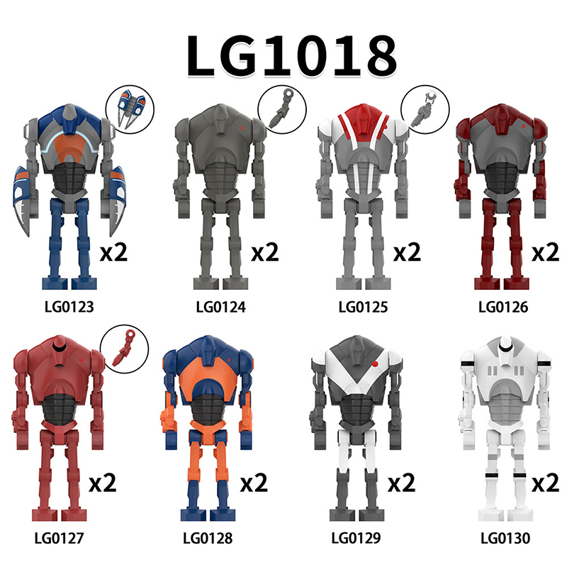 Star Wars Galaxy Battle Droid Building Block Sci-Fi Robot Trooper Minifigs Collection Toy Children Gifts Compatible LG1018