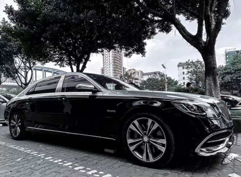 Car body kit for Mercedes benz S class W222 change to Maybach style