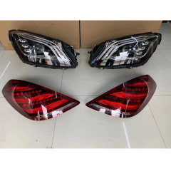 Car body kit for Mercedes benz S class W222 change to Maybach style