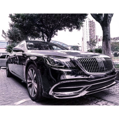 Car body kit for Mercedes benz S class W222 change to Maybach style