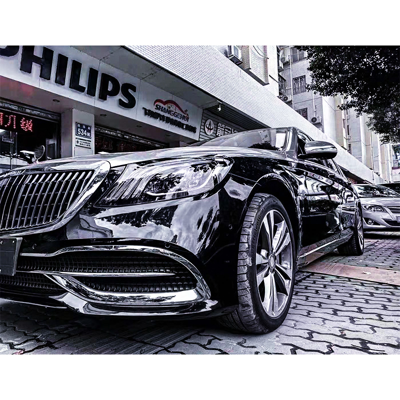 Car body kit for Mercedes benz S class W222 change to Maybach style