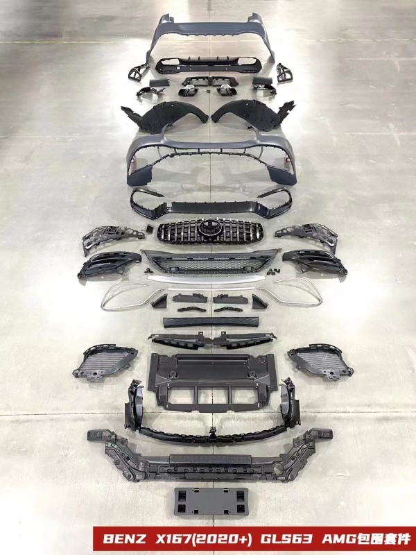 Car body kit for Mercedes benz GLS X167 change to GLS63 AMG