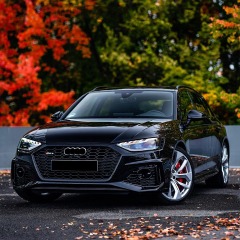 For Audi A4 2020-2021 upgrade to RS4 style body kit include front bumper with grille