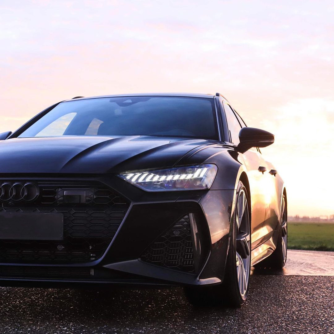 For Audi A6 2019-2020 modified to RS6 style body kit include front bumper with grille