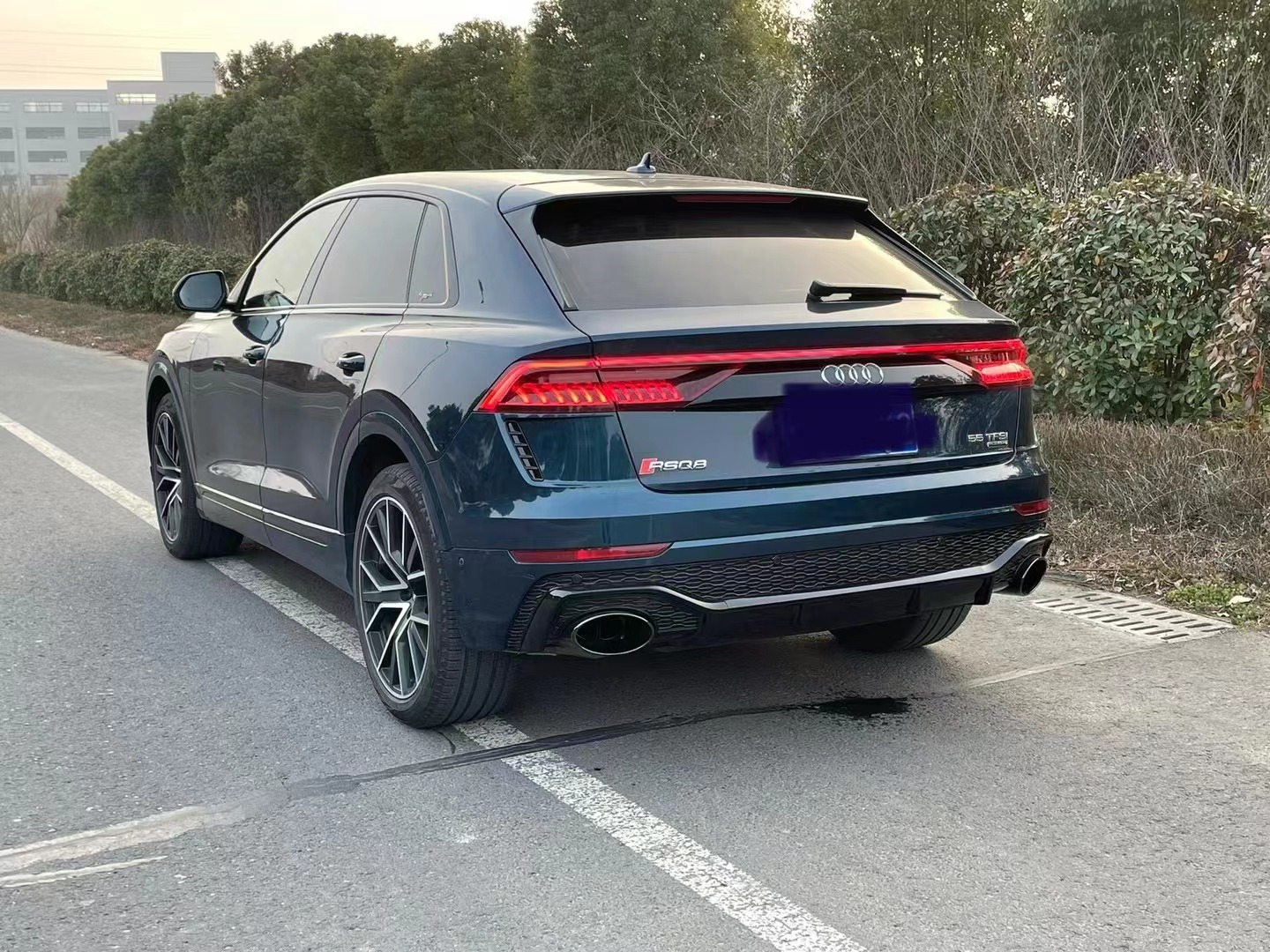 Body kit for Audi Q8 2018-2022 modified to RSQ8 model include front and ...