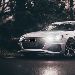For Audi A4 2020-2021 upgrade to RS4 style body kit include front bumper with grille