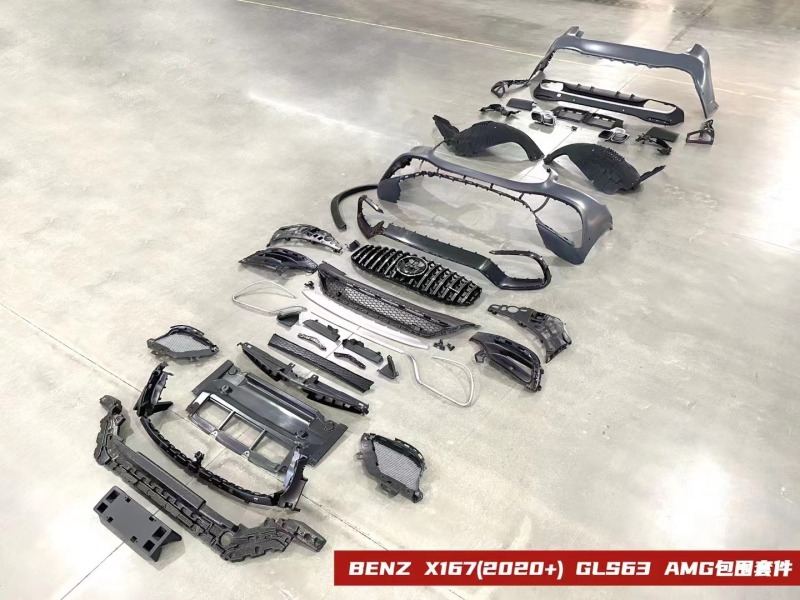 Car body kit for Mercedes benz GLS X167 change to GLS63 AMG