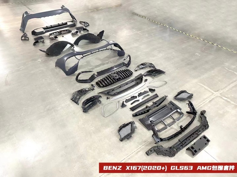 Car body kit for Mercedes benz GLS X167 change to GLS63 AMG