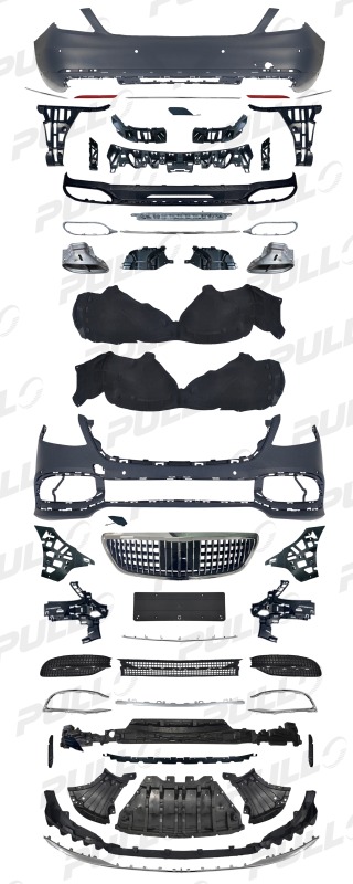 Car body kit for Mercedes benz S class W222 change to Maybach style