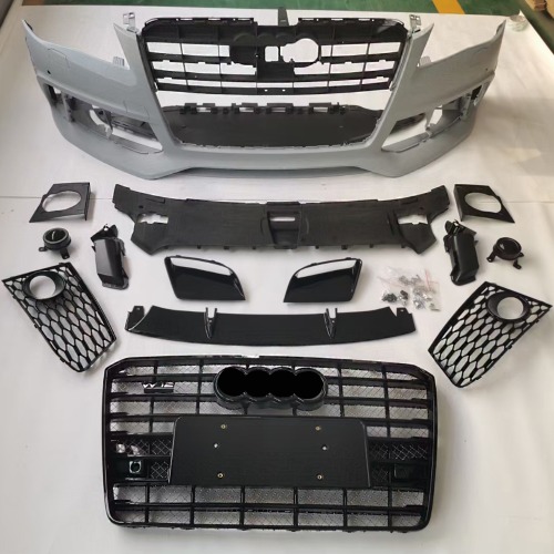 Suitable for Audi A8 2011-2018 upgrade to S8 RS8 body kit include front bumper with grille
