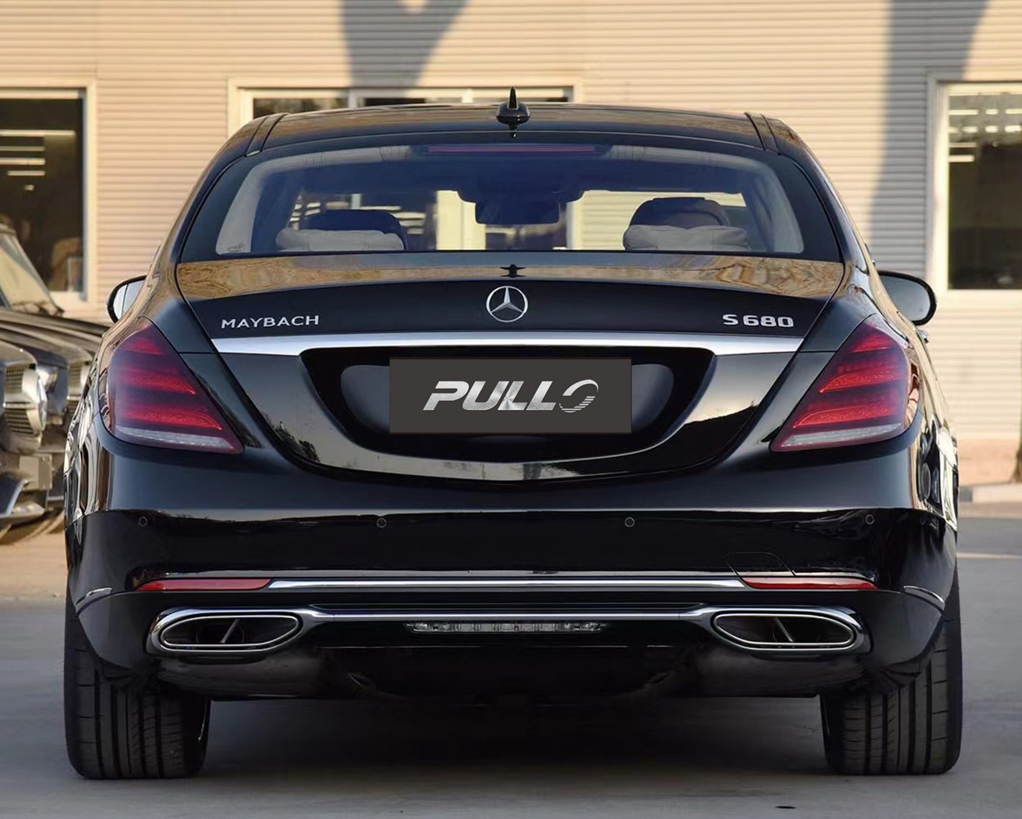 Car body kit for Mercedes benz S class W222 change to Maybach style