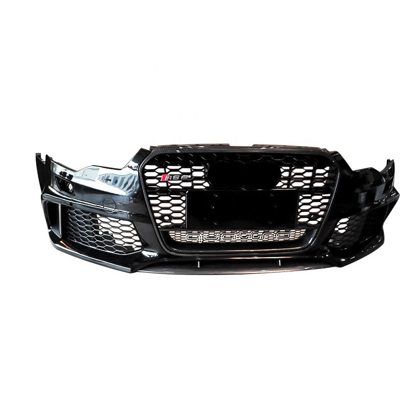 For Audi A7 2016-2018 upgrade to RS7 body kit include front bumper with grille rear diffuser