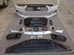 For Audi A7 2016-2018 upgrade to RS7 body kit include front bumper with grille rear diffuser