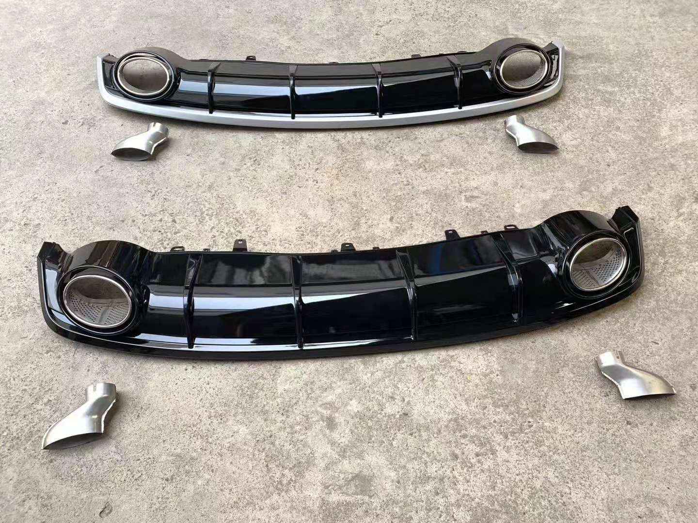 For Audi A7 2016-2018 upgrade to RS7 body kit include front bumper with grille rear diffuser