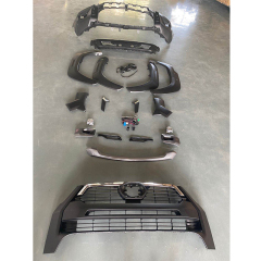 car body kits for toyota vigo hilux 2016-2018 up to Rocco model include front bumper assembly with grille