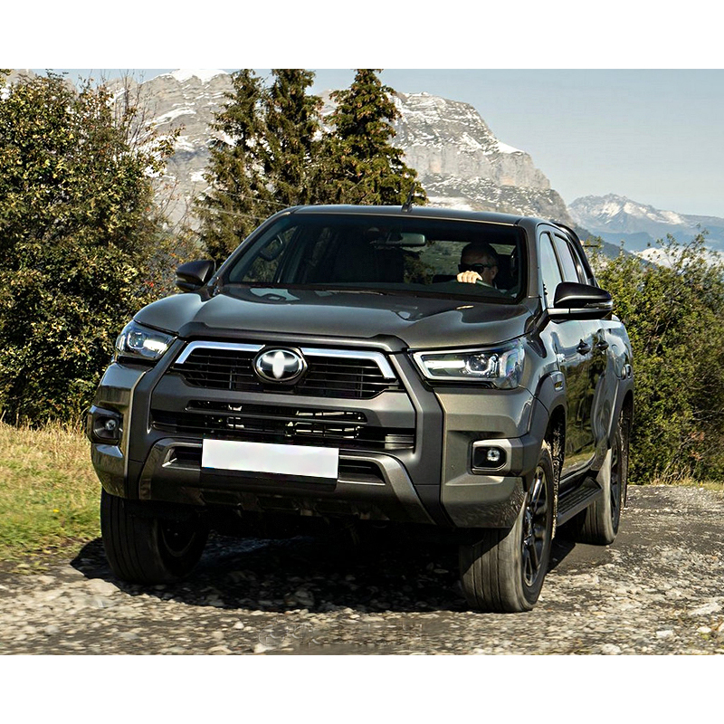 car body kits for toyota vigo hilux 2016-2018 up to Rocco model include front bumper assembly with grille