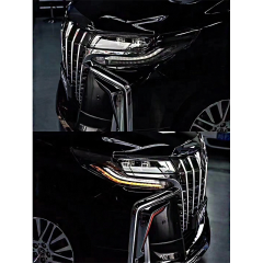 Body kits for Toyota Alphard 2015-2018 upgrade to 2019-2020 SC model include front rear bumper with grille,side skirts