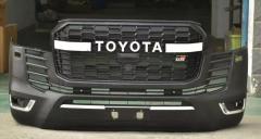 Body kit include front bumper assembly with grille headlight for Land Cruiser 200 change to Land Cruiser 300 low to high