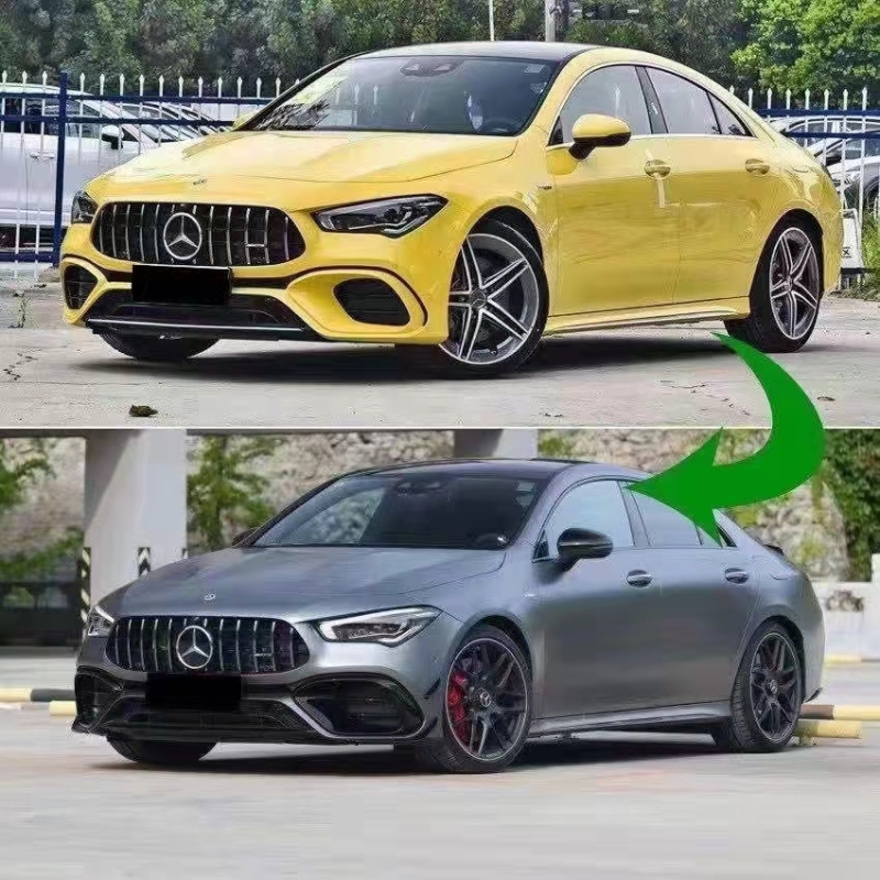 Body kit for Mercedes benz A class W177 2020-2022 upgrade to A45 AMG style