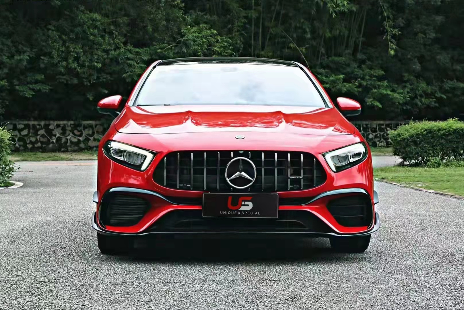 Body kit for Mercedes benz A class W177 2020-2022 upgrade to A45 AMG style