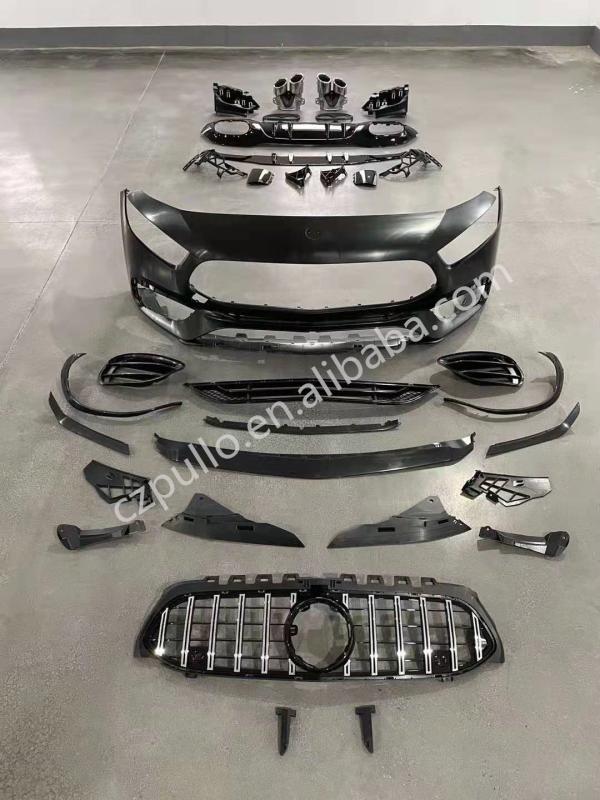 Body kit for Mercedes benz A class W177 2020-2022 upgrade to A45 AMG style