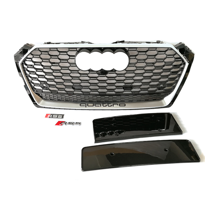 Car grille for Audi A5 RS5 2017-2019 year front bumper upper grille car grille