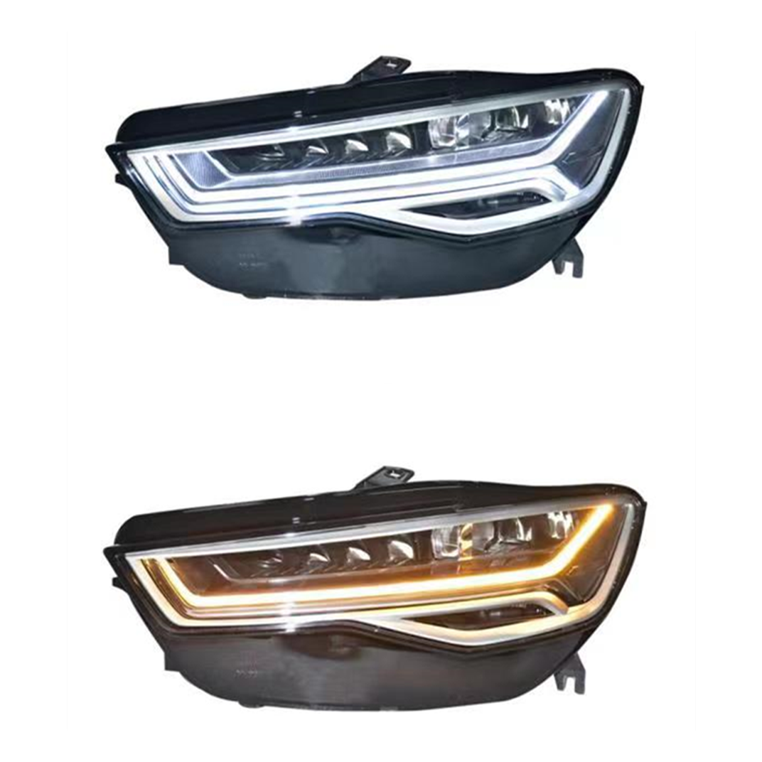 LED headlights for Audi A6 2012-2018 year high quality LED headlights