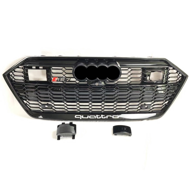 Car grille for Audi RS7 2019-2021 year front bumper upper grille car grille