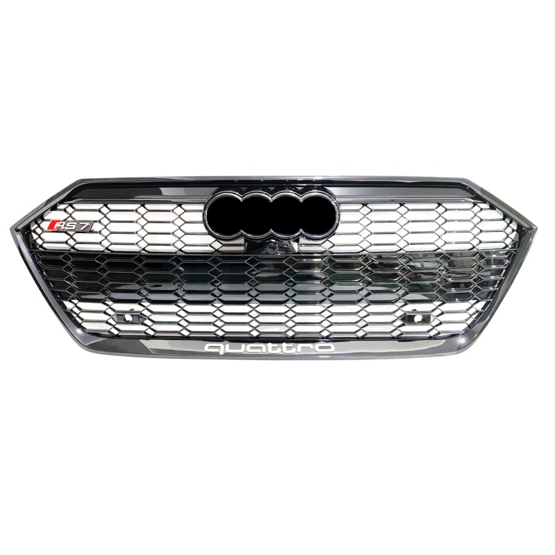 Car grille for Audi RS7 2019-2021 year front bumper upper grille car grille
