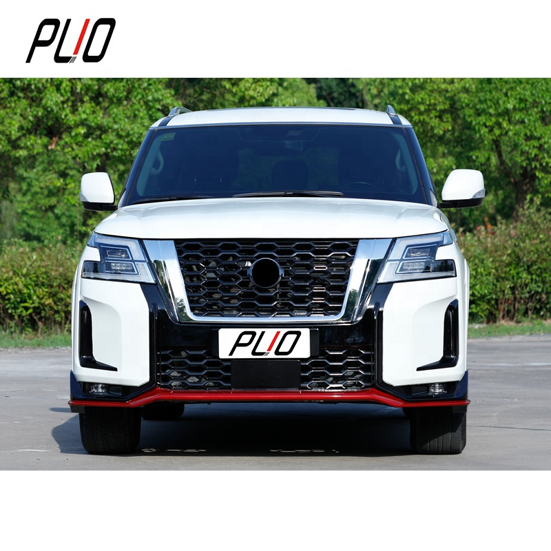 car body kits for Nissan Patrol 2010-2022 change to the new nismo model include front bumper complete with grille