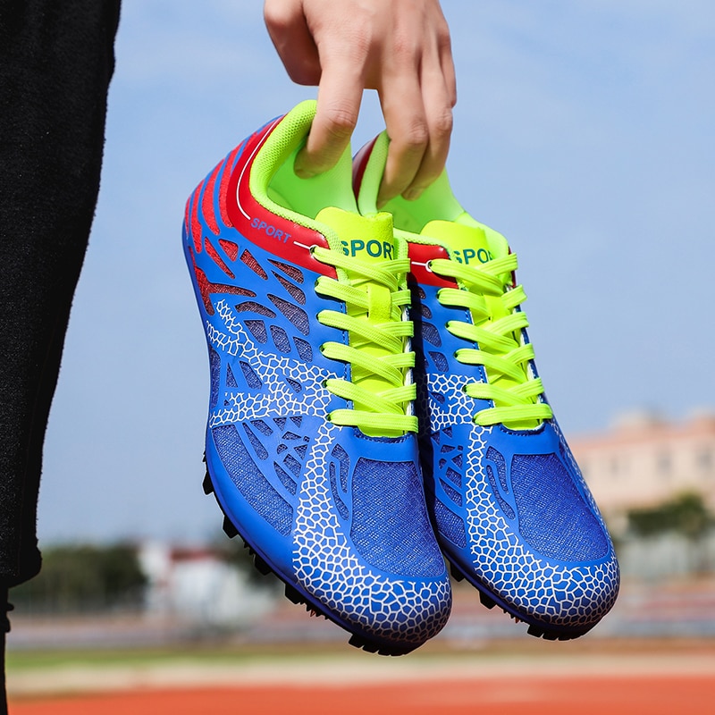 Men's and women's spiked sprint shoes professional track and field shoes nail running shoes sports shoes