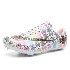 Men's and women's track and field sports shoes spikes athletes running soft tracking shoes sports shoes large size