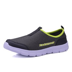 Summer new men's and women's casual shoes light and breathable horizontal sole shoes couple's overshoot sports shoes 606