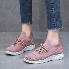 Women's Walking Shoes Fashion Sock Sneakers Breathe Comfortable Nursing Shoes Casual Platform Loafers Non-Slip
