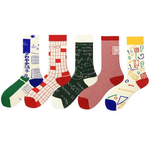 CLF custom logo ins style happy socks