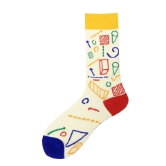 CLF custom logo ins style happy socks