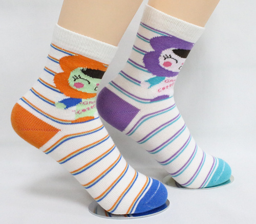 Cartoon Pattern Colorful Children Socks