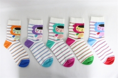 Cartoon Pattern Colorful Children Socks