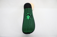 Black Non-slip Trampoline Grip Socks