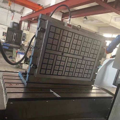 CNC electronically controlled permanent magnet chuck