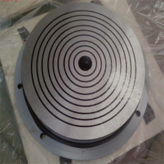 Round electromagnetic chuck
