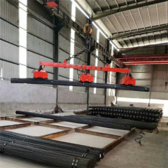 Lifting electromagnet for plate, bar and binding material handling