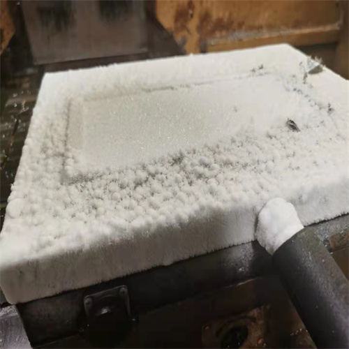 Frozen sucker for ceramic processing