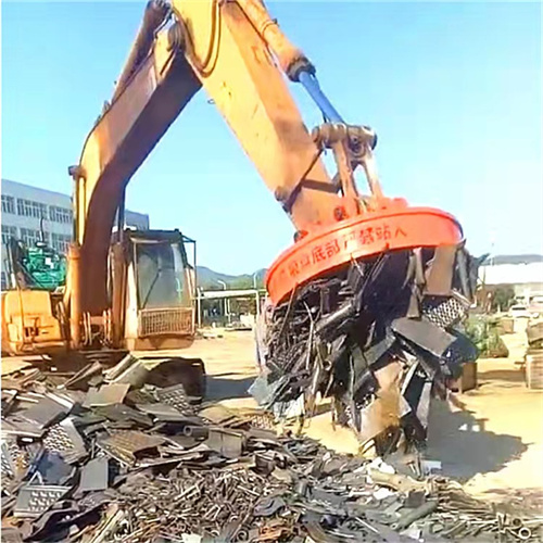 Low power 24V lifting electromagnet for excavator