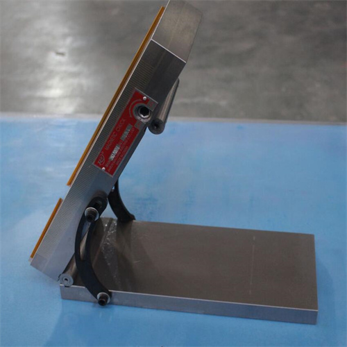 Longitudinal angle permanent magnet chuck
