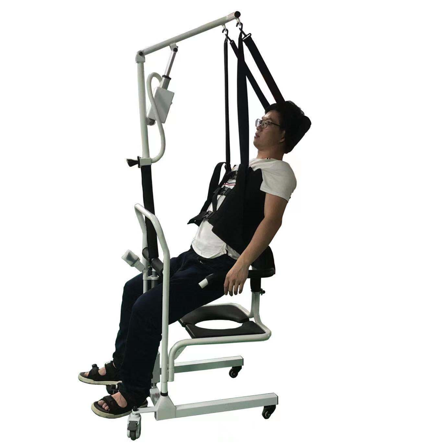 Electric Transfer Chair With hoisting sling and soft straps for