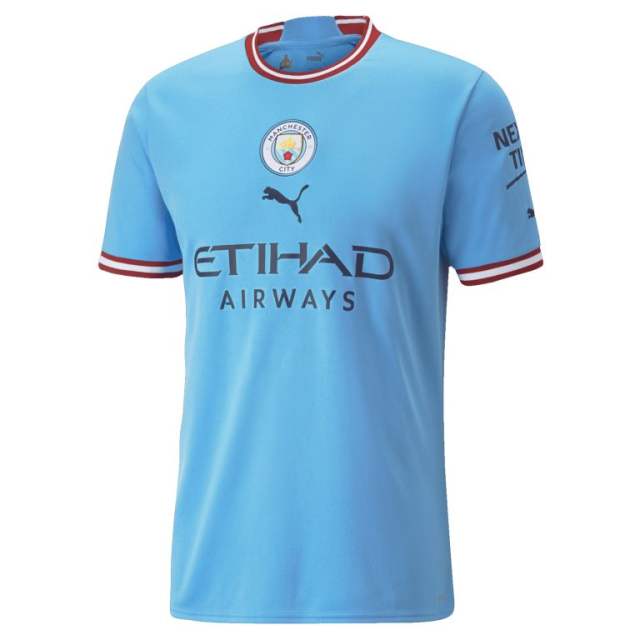 #17 DE BRUYNE Manchester City Home Soccer Jersey 2022 2023